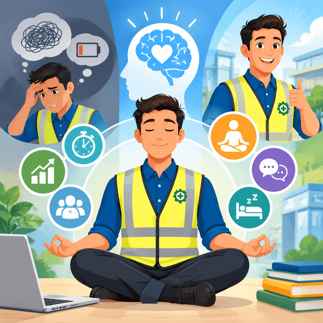 Mental Health Awareness: Stay Focused, Work Safely
