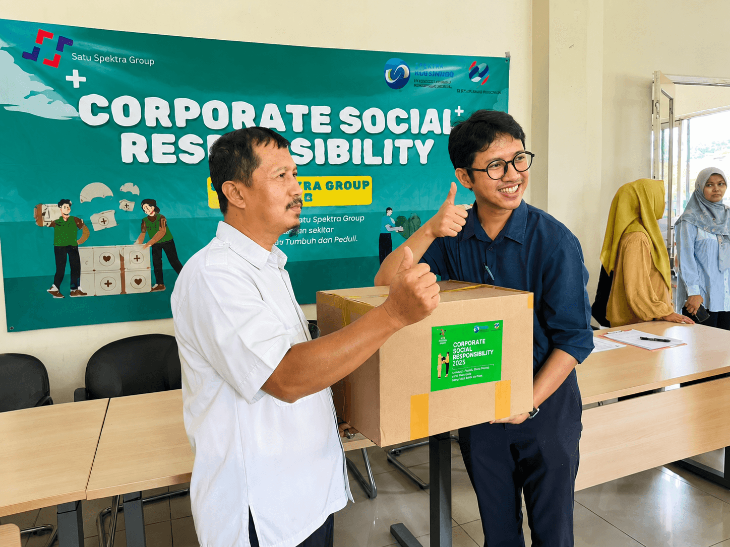 **PT Spektra Solusindo Supports CSR Initiatives Through Community Care for Local Residents**